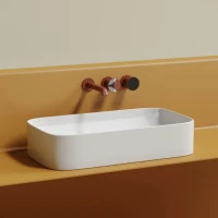 Накладная раковина Ceramicanova Element CN6054 белая глянцевая