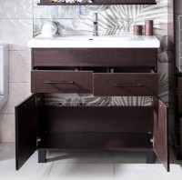 Мебель для ванной комнаты Бриклаер Чили 90 венге С