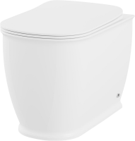 Комплект Lavinia Boho Унитаз приставной Bell Pro 33014040 + Крышка-сиденье Bell Pro 33290100 с микролифтом + Бачок скрытого монтажа RelFix 38020010 + Кнопка RelFix 38050601 + Дозатор RelFix 38040010