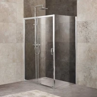 Душевой уголок BelBagno Unique UNIQUE-AH-1-110/125-80-C-Cr