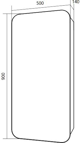 Мебель для ванной комнаты 1MarKa Tiny S 60