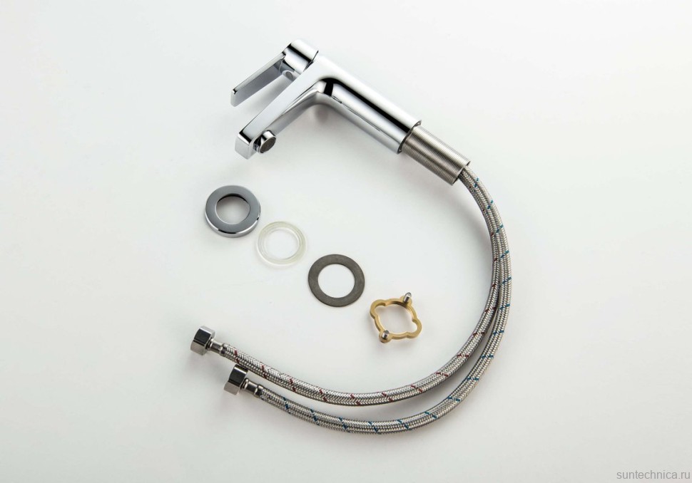 Смеситель для раковины AQUATEK Лугано AQ1710CR хром