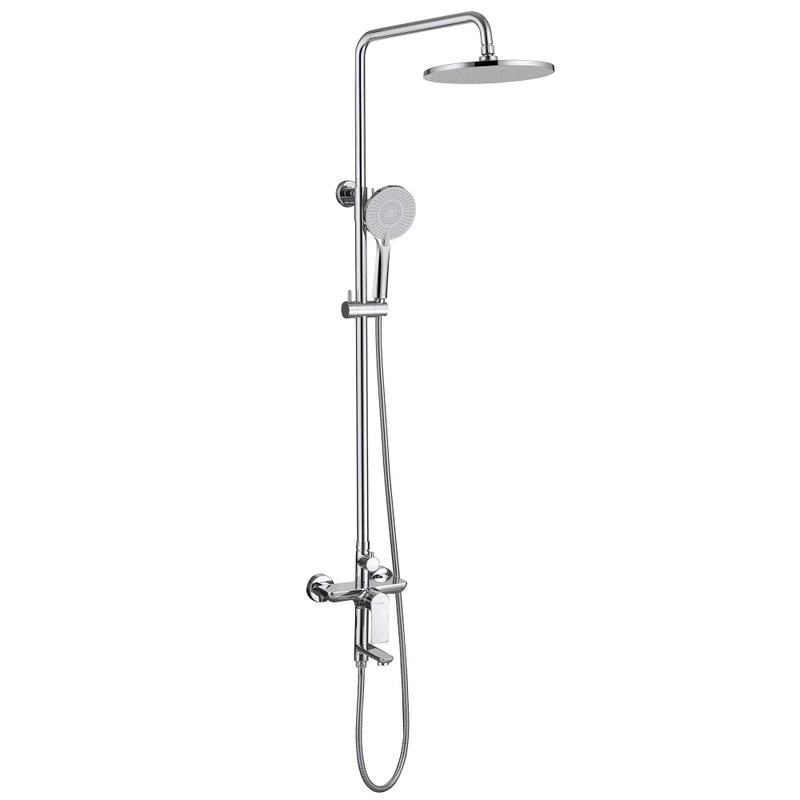 Душевая стойка Abber Weiss Insel AF8016N хром