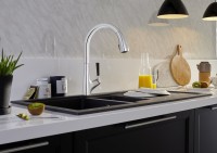 Комплект Мойка Omoikiri Amadare 55-IN + Смеситель Jacob Delafon Malleco E562-CP