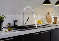 Комплект Мойка Omoikiri Amadare 55-IN + Смеситель Jacob Delafon Malleco E562-CP