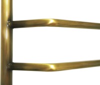 Полотенцесушитель электрический Domoterm Лаура П5 50x50, античная бронза, R