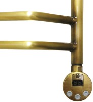 Полотенцесушитель электрический Domoterm Лаура П5 50x50, античная бронза, R