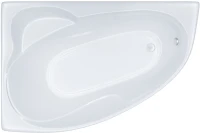 Акриловая ванна Triton Кайли R 150x100 см, угловая, правая, пристенная, белая, асимметричная, с каркасом, с сиденьем