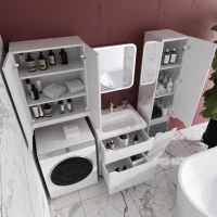 Мебель для ванной комнаты Style Line Марелла 60 напольная, белый глянец