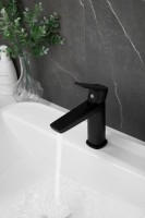 Смеситель для раковины BELZ B715 B10715-7 черный Смеситель для раковины BELZ B715 B10715-7 черный