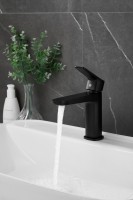 Смеситель для раковины BELZ B715 B10715-7 черный Смеситель для раковины BELZ B715 B10715-7 черный