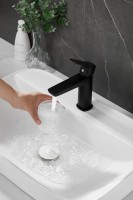 Смеситель для раковины BELZ B715 B10715-7 черный Смеситель для раковины BELZ B715 B10715-7 черный