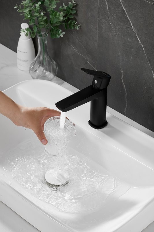 Смеситель для раковины BELZ B715 B10715-7 черный