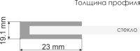 Душевой уголок Wasserkraft Elbe 74P06