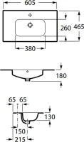 Тумба с раковиной Roca Victoria 60 городской дуб Тумба с раковиной Roca Victoria 60 городской дуб