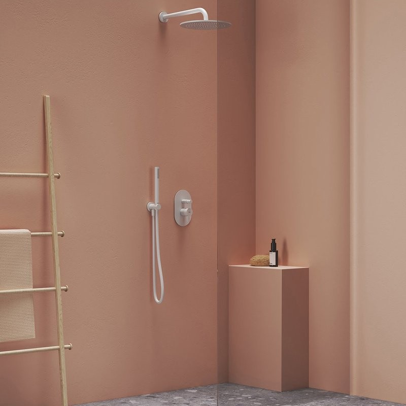 Душевая лейка Ravak 951.10WV белый вельвет