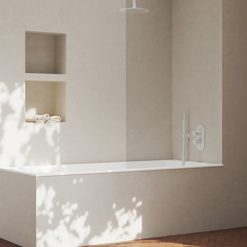 Душевая лейка Ravak 951.10WV белый вельвет