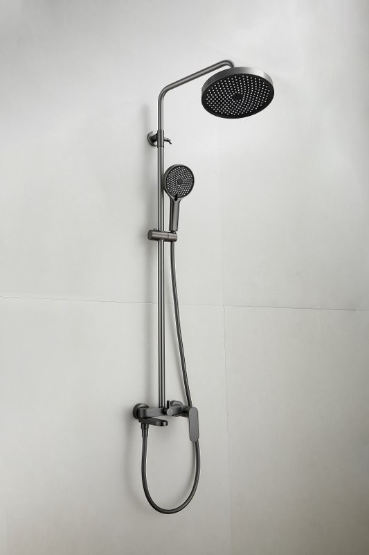 Душевая стойка BELZ B713 B24713-3 оружейная сталь