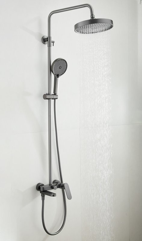 Душевая стойка BELZ B713 B24713-3 оружейная сталь