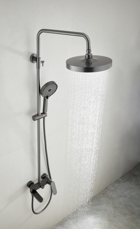 Душевая стойка BELZ B713 B24713-3 оружейная сталь