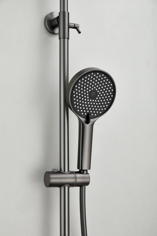 Душевая стойка BELZ B713 B24713-3 оружейная сталь