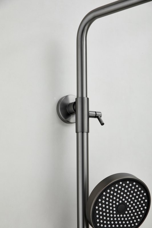 Душевая стойка BELZ B713 B24713-3 оружейная сталь