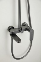 Душевая стойка BELZ B713 B24713-3 оружейная сталь