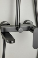 Душевая стойка BELZ B713 B24713-3 оружейная сталь