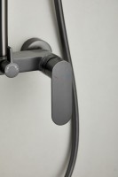 Душевая стойка BELZ B713 B24713-3 оружейная сталь