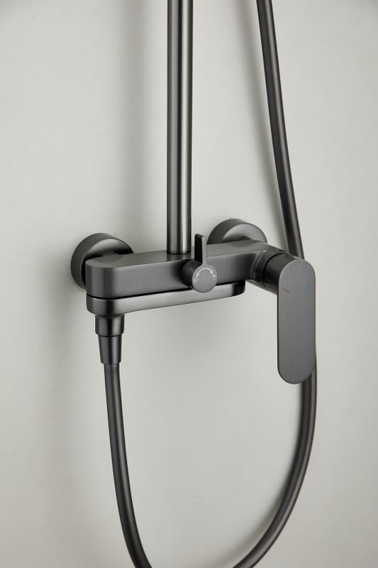 Душевая стойка BELZ B713 B24713-3 оружейная сталь