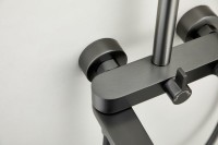 Душевая стойка BELZ B713 B24713-3 оружейная сталь