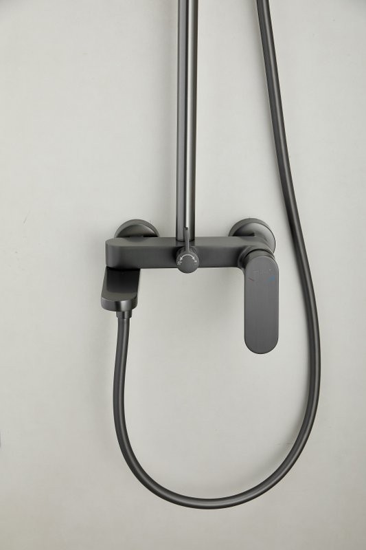 Душевая стойка BELZ B713 B24713-3 оружейная сталь