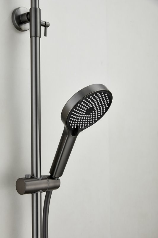 Душевая стойка BELZ B713 B24713-3 оружейная сталь