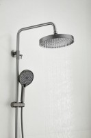 Душевая стойка BELZ B713 B24713-3 оружейная сталь