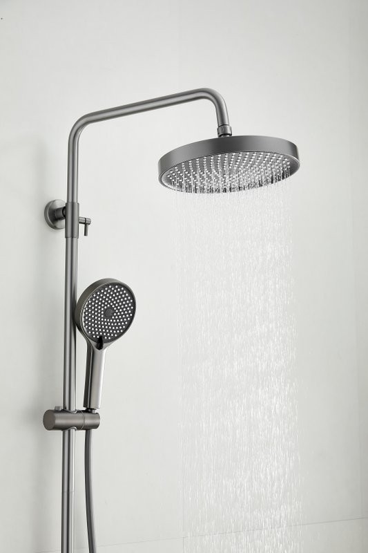 Душевая стойка BELZ B713 B24713-3 оружейная сталь