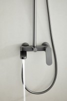 Душевая стойка BELZ B713 B24713-3 оружейная сталь