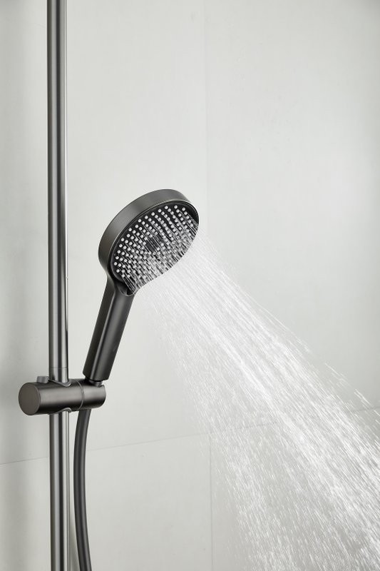 Душевая стойка BELZ B713 B24713-3 оружейная сталь