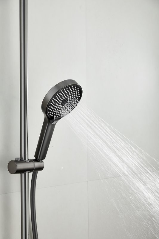 Душевая стойка BELZ B713 B24713-3 оружейная сталь