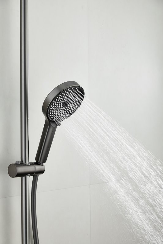 Душевая стойка BELZ B713 B24713-3 оружейная сталь