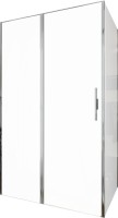 Душевой уголок Allen Brau Priority 120x100, профиль хром, стекло прозрачное