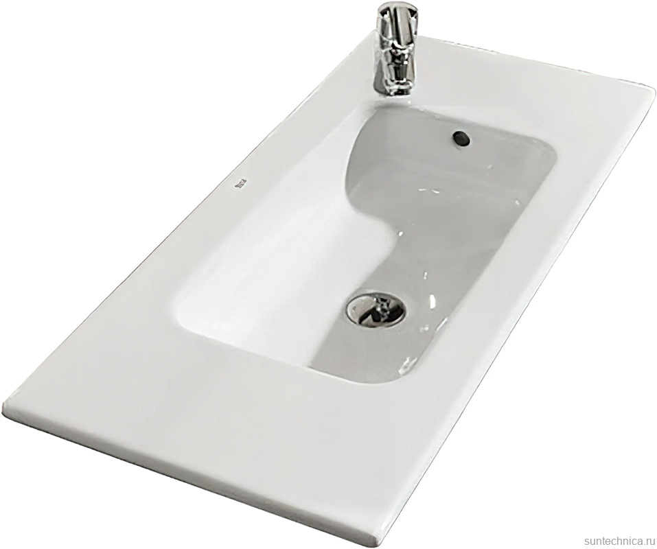 Тумба с раковиной AQUATON Анси 60 подвесная, шоколад