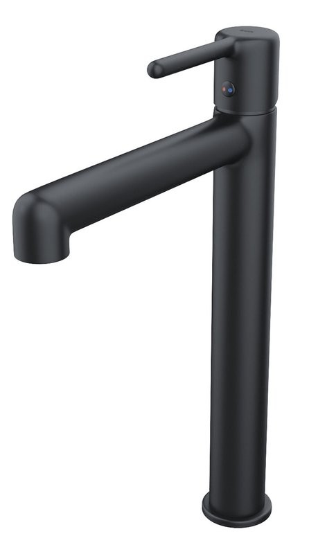 Комплект для ванной IDDIS Aiger Душевая стойка IDDIS Aiger AIGBL3Fi06 + Смеситель для раковины AIGBL01i01, черный матовый