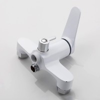 Смеситель с длинным изливом для ванны Frap H45 F2245 белый, хром