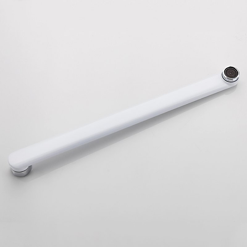 Смеситель с длинным изливом для ванны Frap H45 F2245 белый, хром