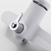 Смеситель с длинным изливом для ванны Frap H45 F2245 белый, хром