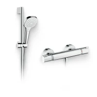 Душевой комплект Термостат Hansgrohe Ecostat Comfort 13116000 для душа + Гарнитур Croma Select E Vario 26582400