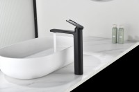Смеситель для раковины Black&White Gravity 7203MB matt black Смеситель для раковины Black&White Gravity 7203MB matt black