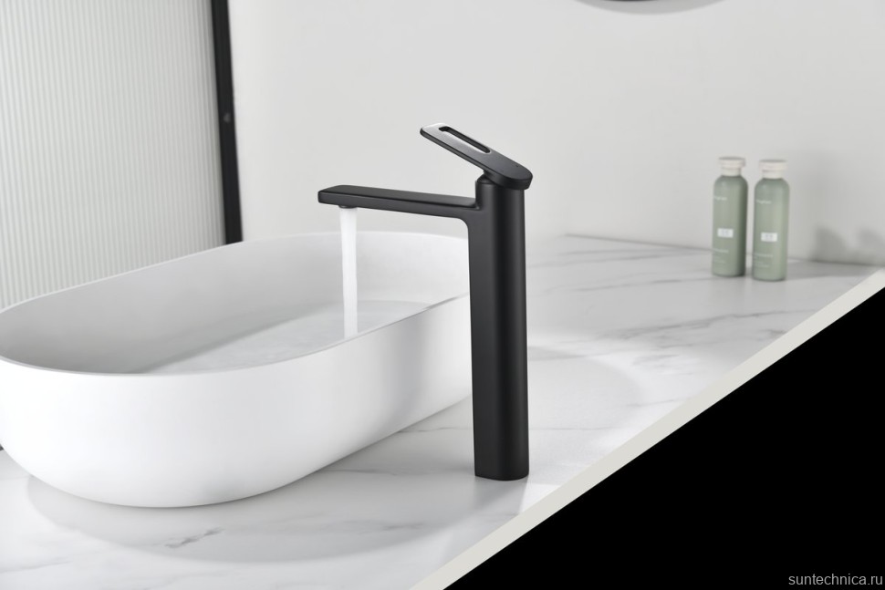 Смеситель для раковины Black&White Gravity 7203MB matt black