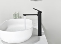 Смеситель для раковины Black&White Gravity 7203MB matt black Смеситель для раковины Black&White Gravity 7203MB matt black