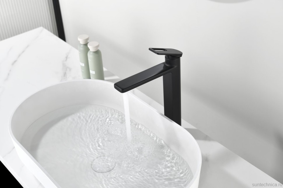 Смеситель для раковины Black&White Gravity 7203MB matt black